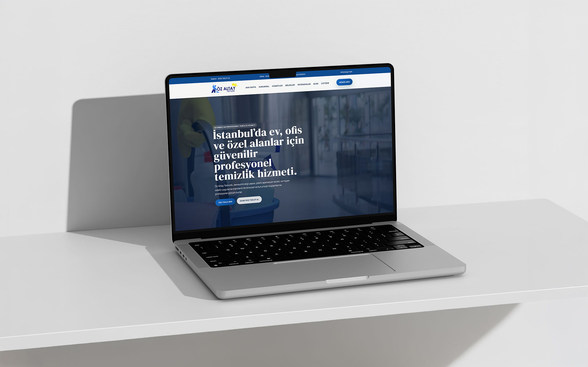 Web tasarım proje detayı
