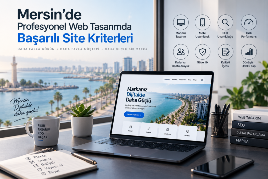 Mersin’de Profesyonel Web Tasarımda Başarılı Site Kriterleri